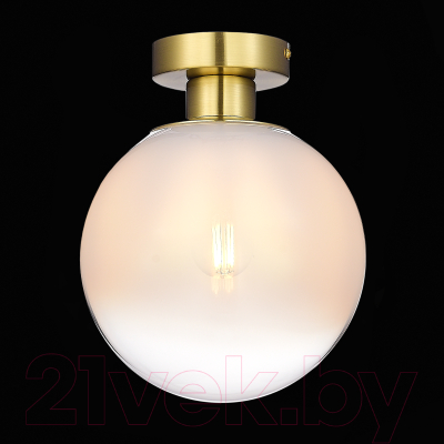 Потолочный светильник ST Luce SL1190.202.01 (золотистый/прозрачный/белый)
