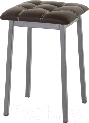 Табурет AMC Comfort 7К4.2 (кожзам венге/графит) - фото