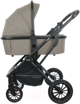 Детская универсальная коляска INDIGO Carry 2 в 1 (бежевый)
