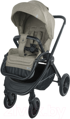 Детская универсальная коляска INDIGO Ultra 3 в 1 (бежевый)