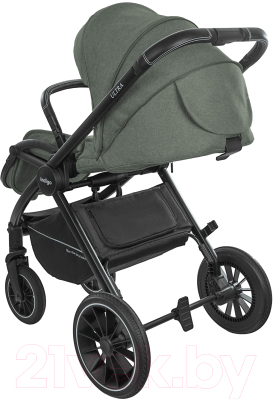 Детская универсальная коляска INDIGO Ultra 3 в 1 (зеленый)
