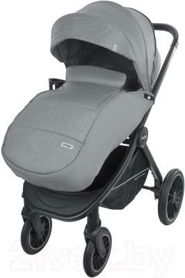 Детская универсальная коляска INDIGO Ultra 3 в 1 (серый)