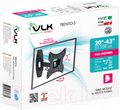 Кронштейн для телевизора VLK Trento-5