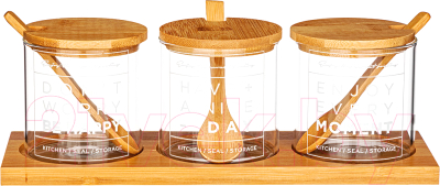 Набор емкостей для хранения Agness 887-157 - фото