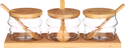 Набор емкостей для хранения Agness 887-158 - фото