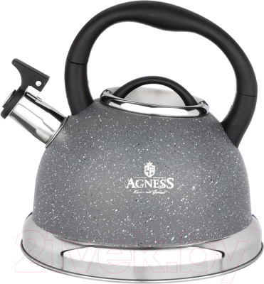 Чайник со свистком Agness 937-031 - фото