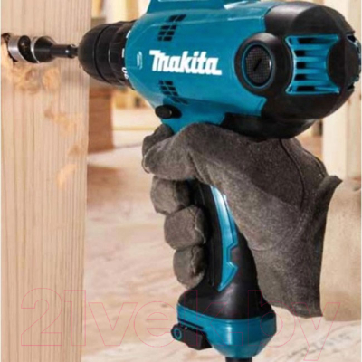 Профессиональная дрель-шуруповерт Makita DF 0300 + Набор бит / DF0300X2
