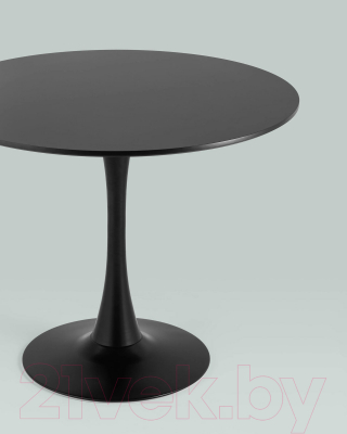 Обеденный стол Stool Group Tulip 90x90 / T004-1-90 (черный)