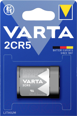 Батарейка Varta Photo 2CR5 Lithium - фото