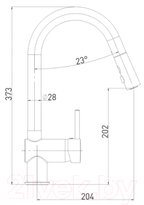 Смеситель Gross Aqua Extra 3140609MW