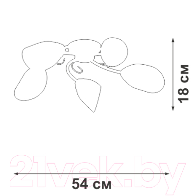 Люстра Vitaluce V3715/5PL