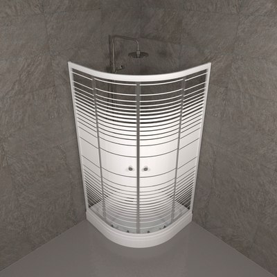 Душевой уголок Triton Стандарт А 90x90 (полосы)