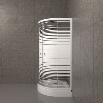 Душевой уголок Triton Стандарт А 90x90 (полосы)