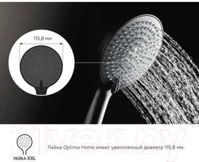 Лейка ручного душа Iddis Optima Home OPH3F0Bi18
