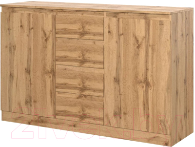 Тумба НК Мебель Stern Т-4 4-я / 72676281 (16мм, дуб вотан) - фото