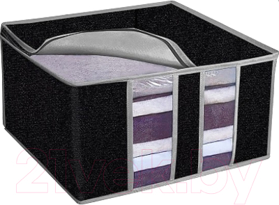 Коробка для хранения Рыжий кот Black / 312614 - фото