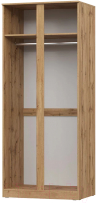 Шкаф НК Мебель Stern 2-х дверный / 72676503 (дуб вотан)