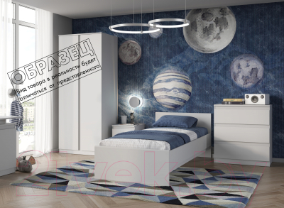 Шкаф НК Мебель Stern 2-х дверный / 72676503 (дуб вотан)