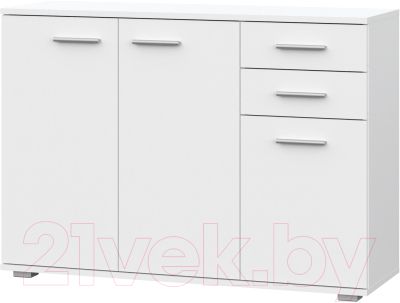 Тумба НК Мебель Fun КД-3 / 71336952 (белый) - фото