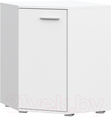 Тумба НК Мебель Fun КД-5 угловой / 71336954 (белый) - фото