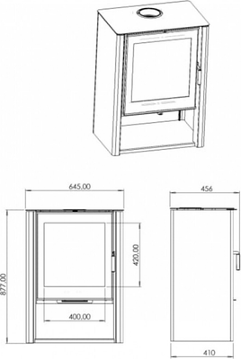 Печь-камин Мета-бел АОТ 7.0-05 (в модификации Севан 7)