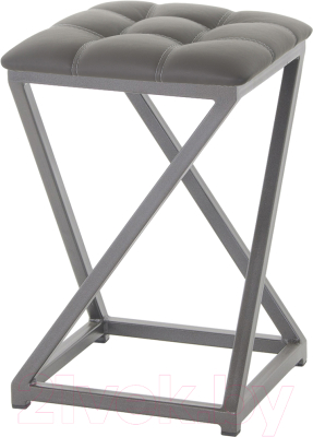 Табурет AMC Comfort 8К4.5 (кожзам графит/графит) - фото