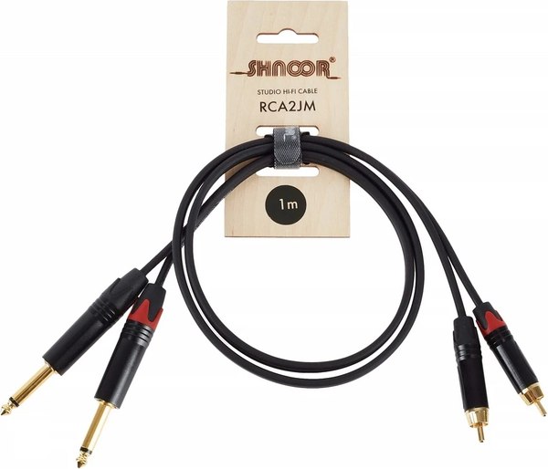 Кабель Shnoor RCA2JM-1m