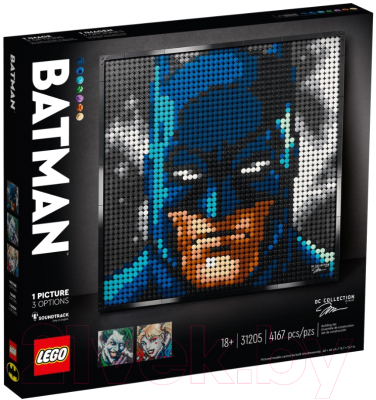 Конструктор Lego Batman Бэтмен из Коллекции Джима Ли 31205 - фото