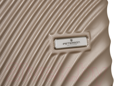 Чемодан на колесах Peterson PTN ML-29-GOLD