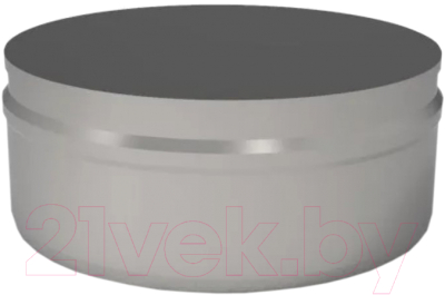 Заглушка дымохода Гефест Сталь 115x200 AISI 430/430 0.5мм/0.5мм (Н) - фото