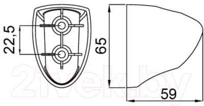 Душевой держатель Milardo 060CP00M53