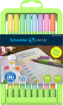 Набор капиллярных ручек Schneider Line-Up Pastel / 191088 - фото