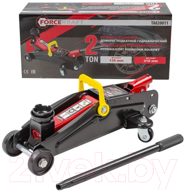Подкатной домкрат ForceKraft FK-TA820011 - фото