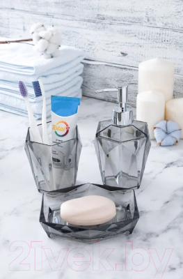 Набор аксессуаров для ванной Elan Gallery Кристалл 200203