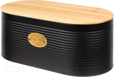 Хлебница Elan Gallery 240179 (черный) - фото