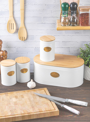 Хлебница Elan Gallery 240180 (белый)