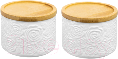 Набор емкостей для хранения Elan Gallery Розы 540313