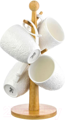 Набор для чая/кофе Elan Gallery Розы 540279 - фото