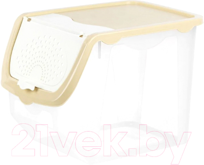 Контейнер El Casa 640342 (бежевый) - фото