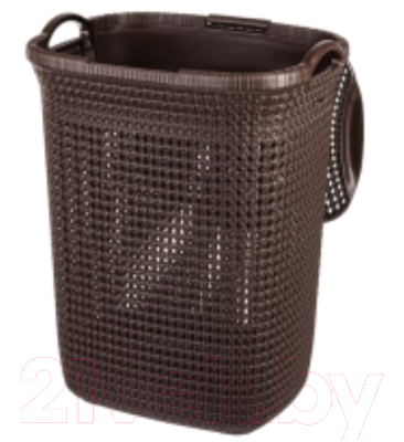 Корзина для белья El Casa Паола 640195 (коричневый)