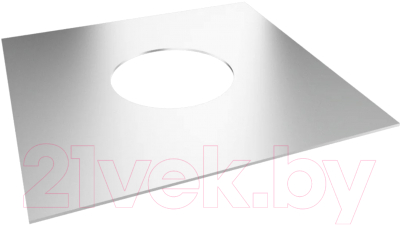 Потолочно-проходной узел дымохода Гефест Сталь 150 AISI 430/0.5мм - фото