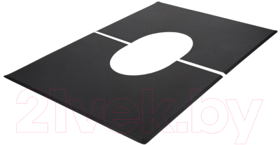 Накладка разрезная для дымохода КПД 35-45 550x770 ф200 - фото