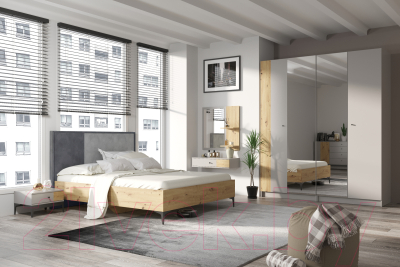 Каркас кровати НК Мебель Нордик 140x200 / 71916990