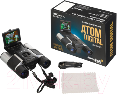 Бинокль Levenhuk Atom Digital DB10 LCD / 81703