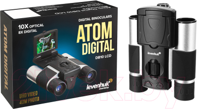 Бинокль Levenhuk Atom Digital DB10 LCD / 81703