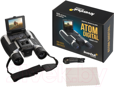 Бинокль Levenhuk Atom Digital DB20 LCD / 81704