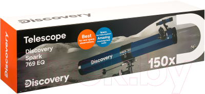 Телескоп Discovery Spark 769 EQ с книгой / 78737