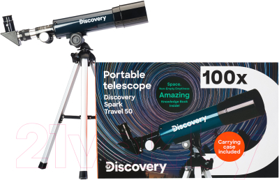 Телескоп Discovery Spark Travel 50 с книгой / 78741