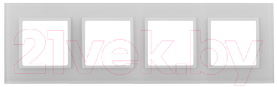 Рамка для выключателей и розеток ЭРА Elegance 14-5104-01 / Б0059172 - фото