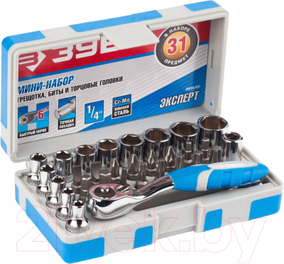 Набор головок, бит Зубр 26054-H31 - фото